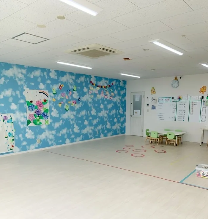 放デイ・児発　ブロッサムジュニア　横須賀堀ノ内教室/久しぶりの青空☀️