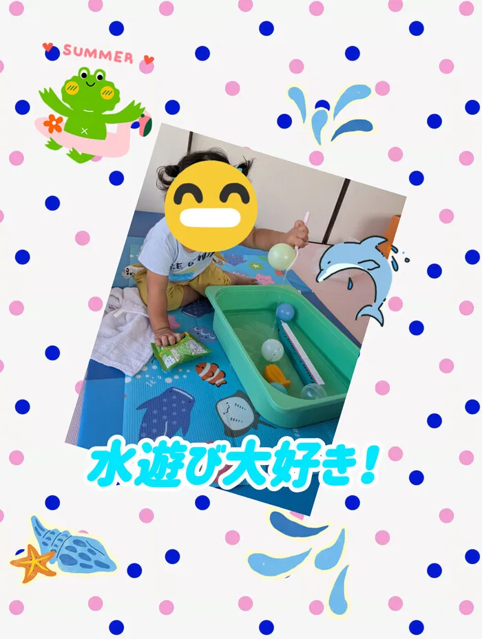 リッツ ジュニア 花★常勤作業療法士《ABA》《感覚統合》★個別療育・保育所等訪問支援/🥵水遊びで暑さを吹き飛ばそう！💧