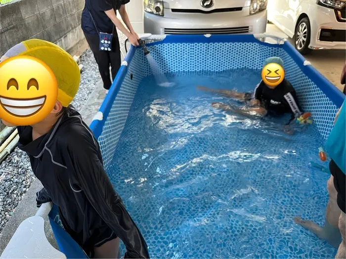 多機能型通所事業所　AKU-SYU/夏やすみのひとコマ