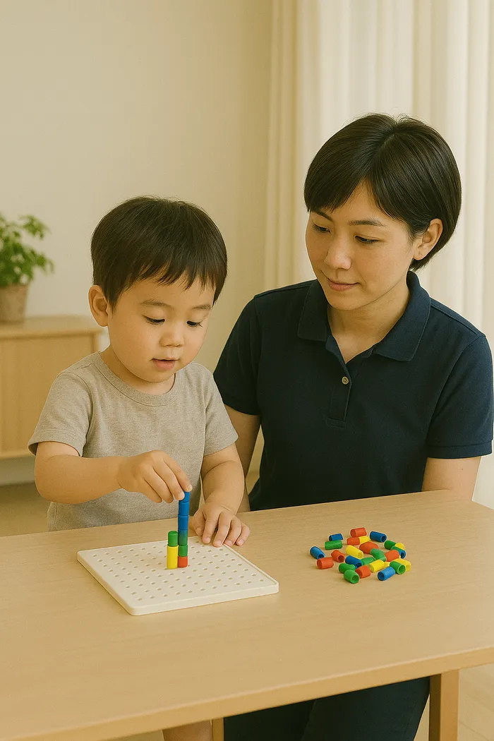 運動療育さとやま/日常の支援風景