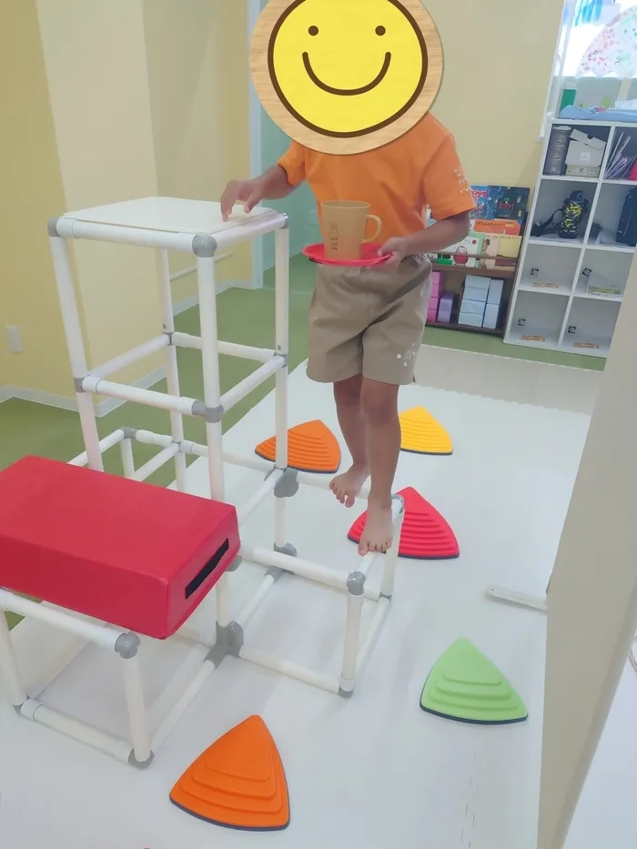 個別療育のゆめラボ矢野南教室/お水を運ぶよ🥤
