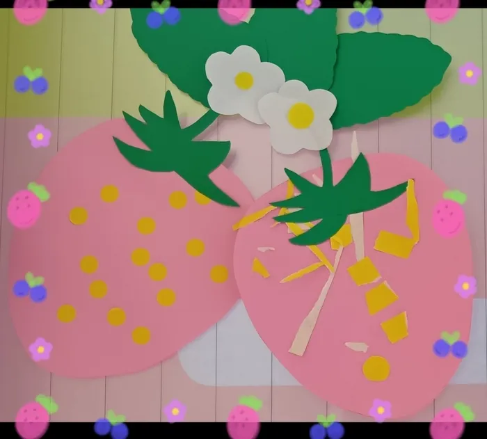 個別療育のゆめラボ矢野南教室/かわいいイチゴができました🍓
