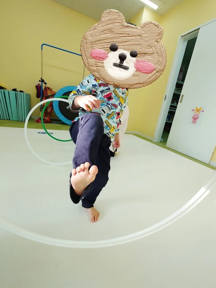 個別療育のゆめラボ矢野南教室/フラフープ🍀