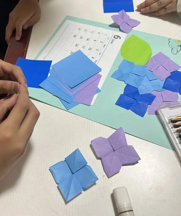 児童発達支援 放課後等デイサービス　あきよしこよし/☔️ 6月の製作活動 ☔️