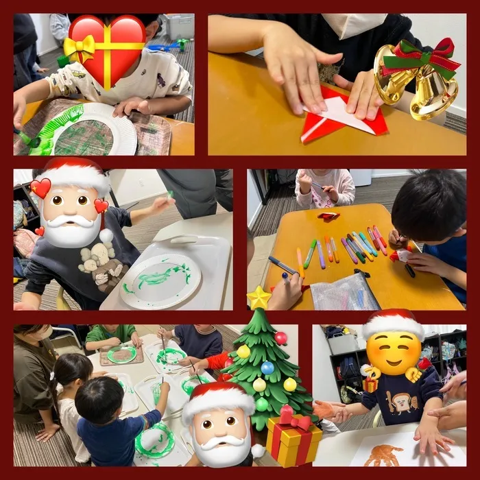 アイビー三郷プラス/🎅🎄クリスマス制作🎄🎅