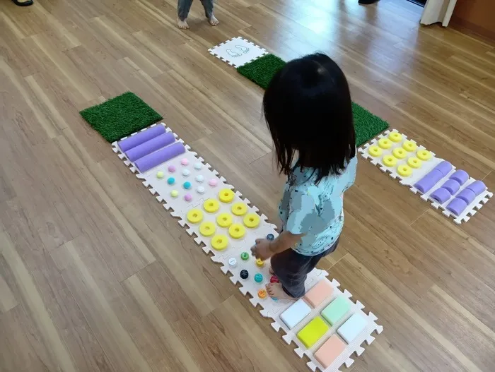 しなやかな森牧/色んな感触を楽しみました♪