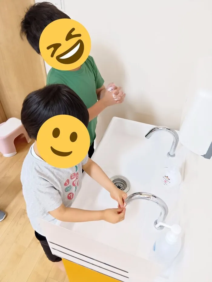 マイシェルパジュニア　馬込上池台/正しい手洗いをおぼえよう👐