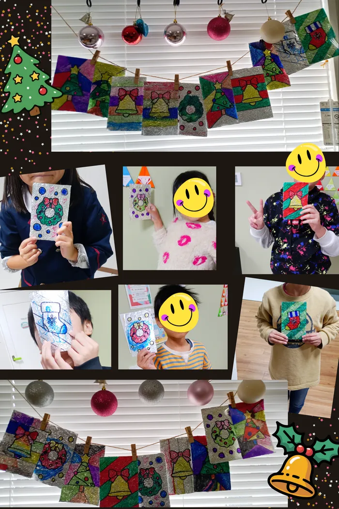 放課後等デイサービス　パズル/✨ステンドグラス風アート✨