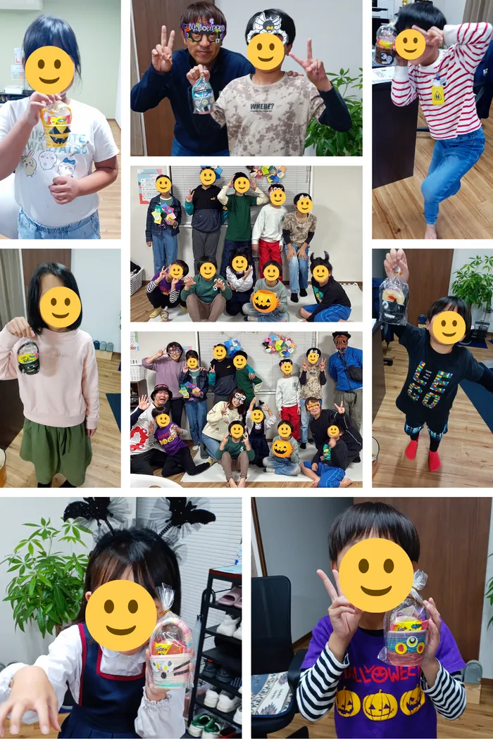 放課後等デイサービス　パズル/～SST～ハロウィン自己紹介スタンプラリー～