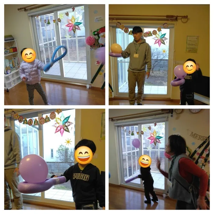 放課後等デイサービス　ココカラLIFE泉中央教室/風船あそび🎈