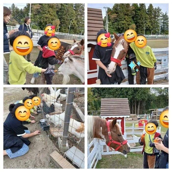 放課後等デイサービス　ココカラLIFE泉中央教室/このはな牧場に行きました🐴