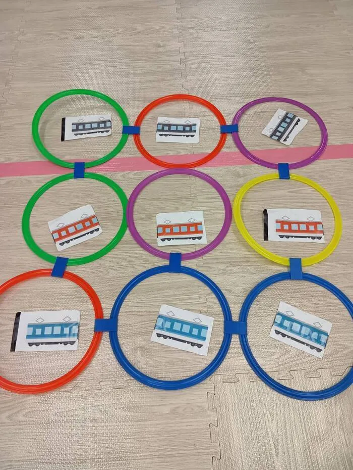 ワールドキッズ浮間舟渡教室/小集団活動のご紹介　★絵カードビンゴ★