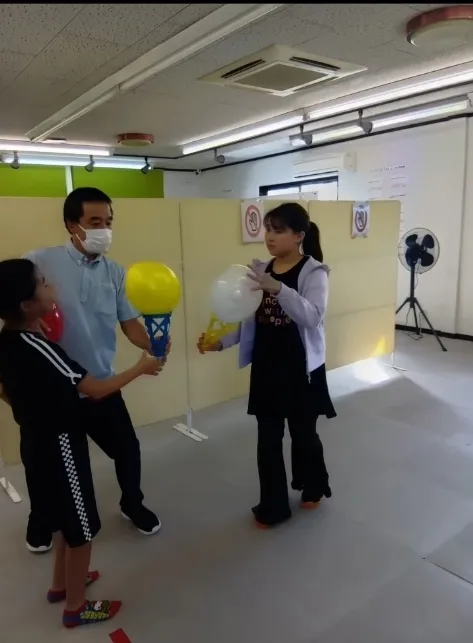みんなの広場　下北方店/風船キャッチゲーム