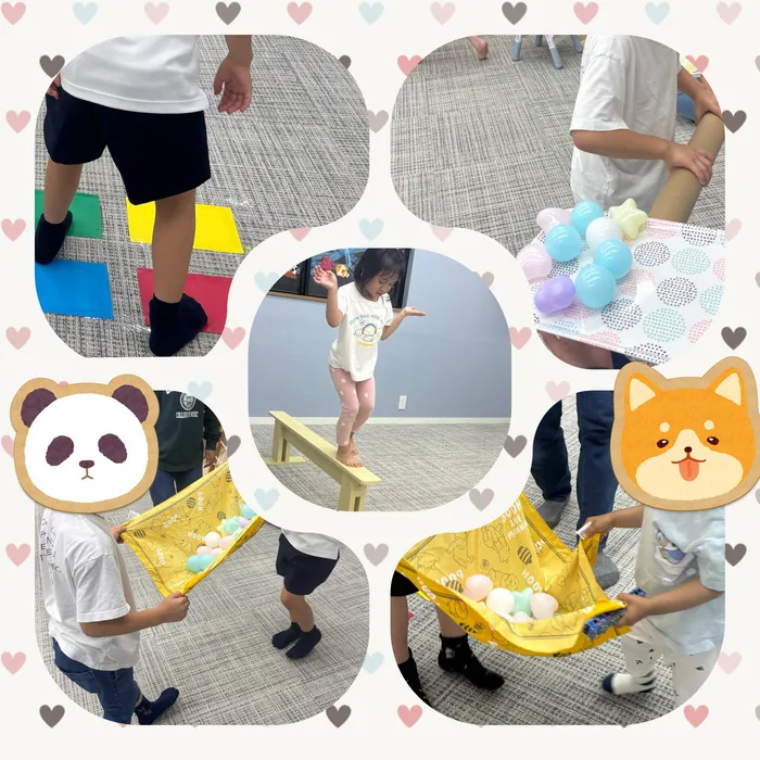 放課後等デイサービス　COLLE COLOR +/本日の運動🏃‍♂️