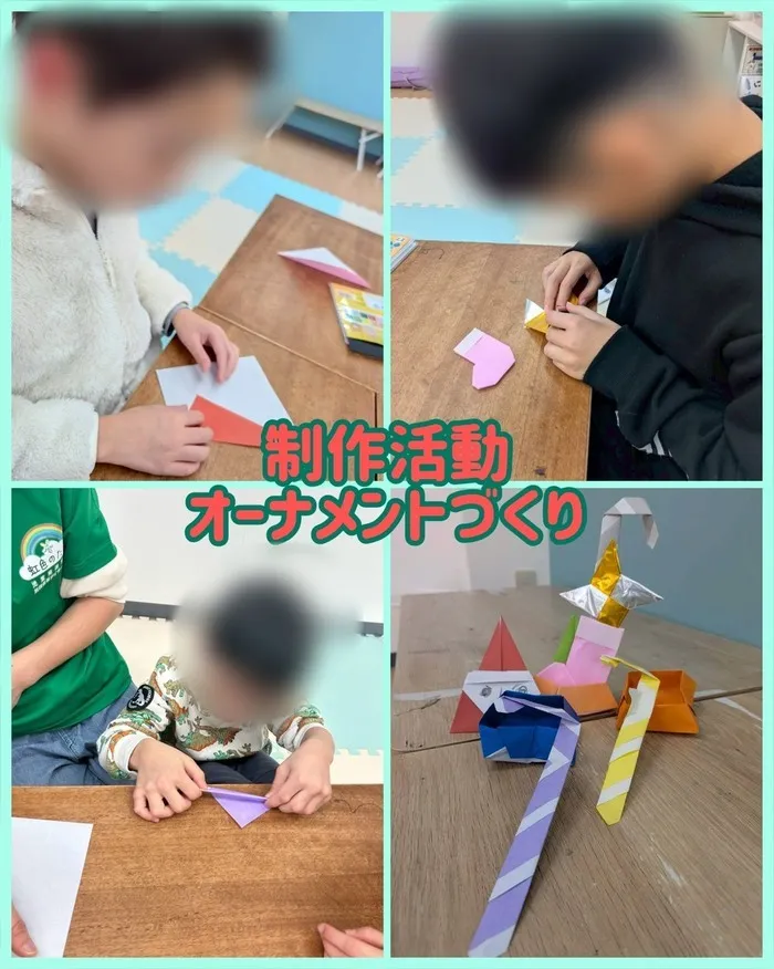 虹色のたね　台原/制作活動;オーナメントづくり