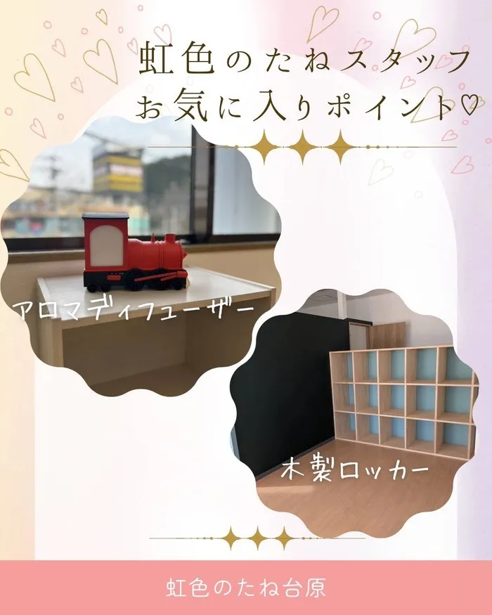 虹色のたね　台原/スタッフのお気に入りポイント📍