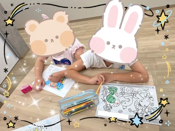 【5/1OPEN!】音楽療育特化♪児童発達支援『みると』☆ご見学・ご面談受付中☆/【療育紹介】🎨色と心を育てる塗り絵で広がる子どもたちの世界🌈