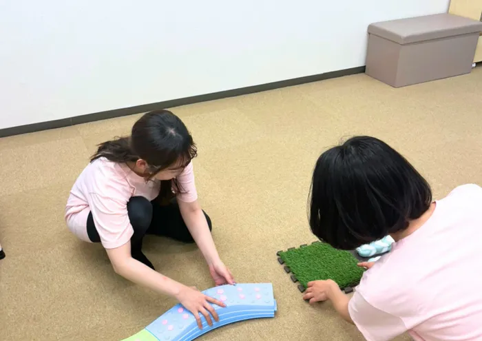 【土曜日空き枠アリ!】児童発達支援事業所 くるぅと西千葉校/日常の支援風景