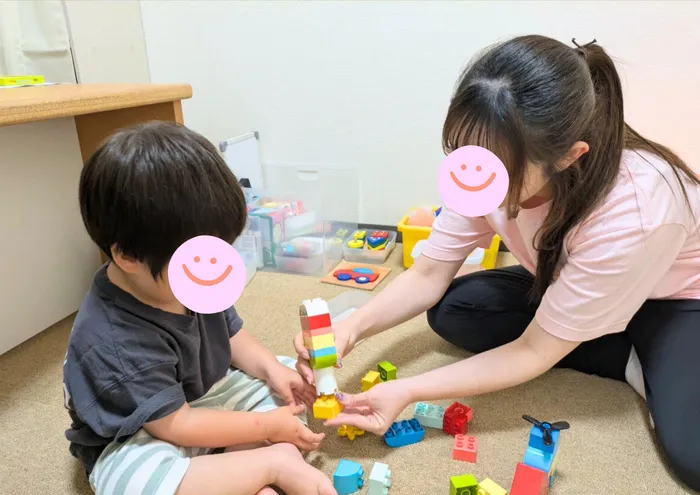 【土曜日空き枠アリ!】児童発達支援事業所 くるぅと西千葉校/日常の支援風景