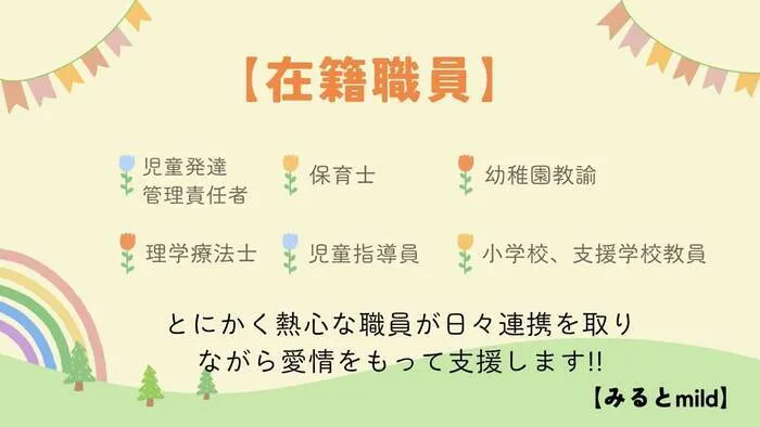 個別療育特化型☆放課後等デイサービス『みると＋』/スタッフの専門性・育成環境