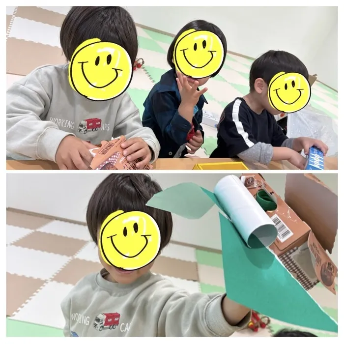 MiRays 湖北台/廃材でなに作ろう〜？