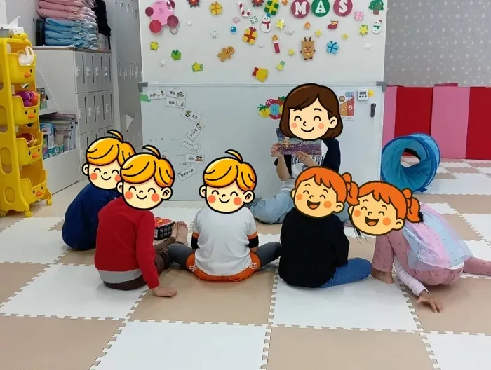 Smileybuddy（スマイリーバディ）/みんなで紙芝居を楽しみました！