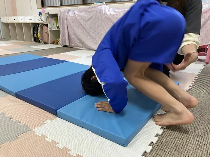 こどもはうすたんぽぽ/サーキット遊びをしました