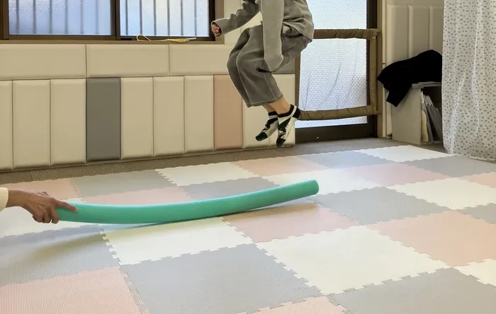 こどもはうすたんぽぽ/高くジャーーンプ😉