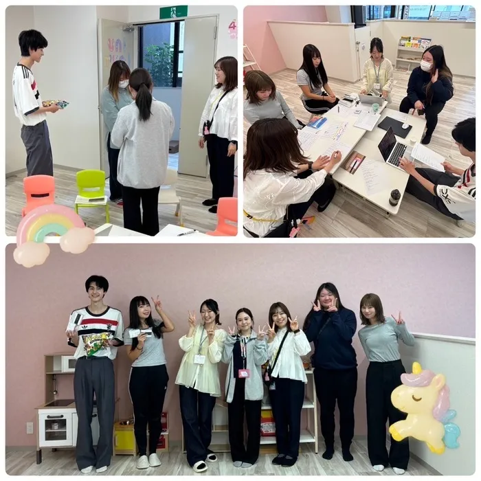 土日祝も空きあり◎ R7.5城東区open!未就学さんメイン【uni muni（ゆにむに）】/【ゆにむに日記】職員会議🗣️