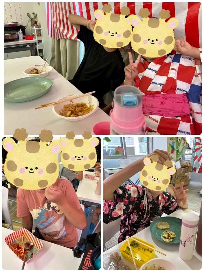 きりんのあくび life ふせ/🏮夏祭り① フードコーナー編🍙🍴