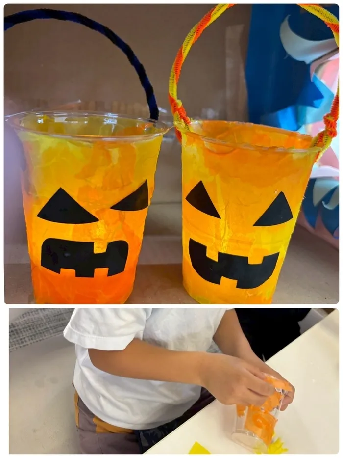 きりんのあくび life ふせ/🎃ハロウィン　ランタン作り💡