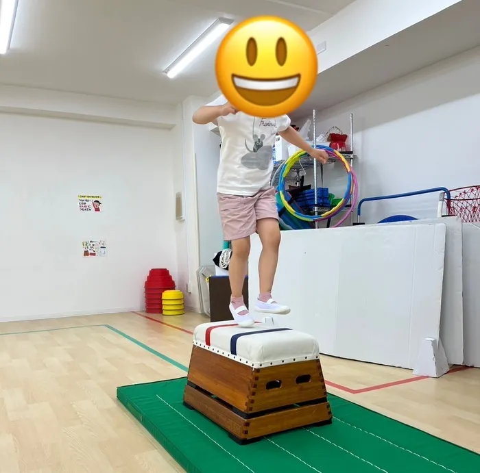 【運動療育】TAKUMI（たくみ）神戸住吉教室/跳び箱が怖くなくなる！前編”ジャンプで楽しい”第一歩