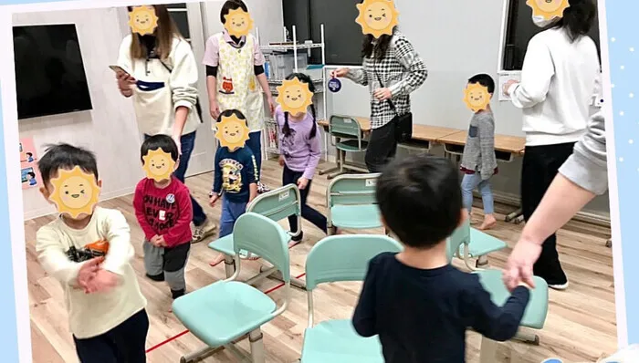 放課後等デイサービス ウィズ・ユー川崎平間/「いす取りゲーム」をしました♪