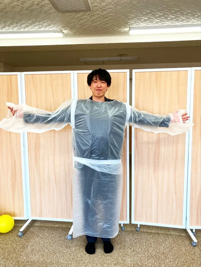 【2025年4月OPEN！】【送迎あり】　ぶりす 厚別/防護服を作ってみた。
