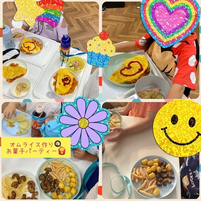 【7月Open】児童発達支援・放課後等デイサービス　Villa〜ヴィラ〜/🌻夏のお楽しみ会🌻 オムライス作り& おかしパーティー🍪🎉