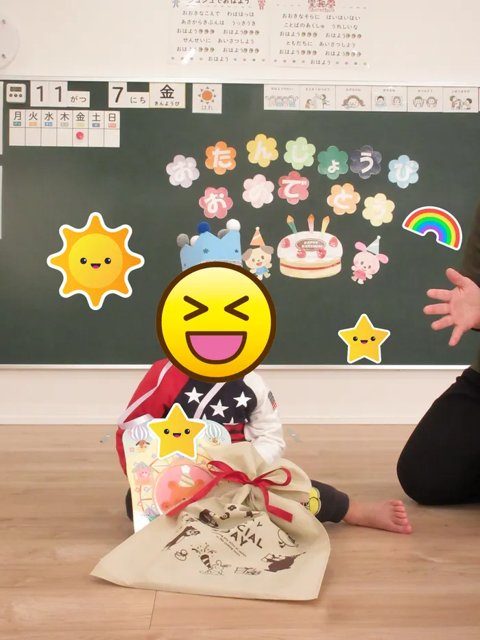 こども療育園 chouchou（シュシュ）つくば/11月の製作🍁とお誕生日会🎂