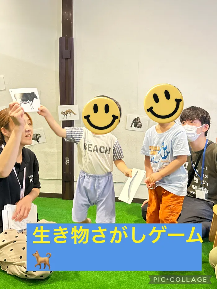 【ABA個別療育・就学前支援】BEAR KIDS （ベアキッズ）東成2号店/生き物探しゲーム🐱