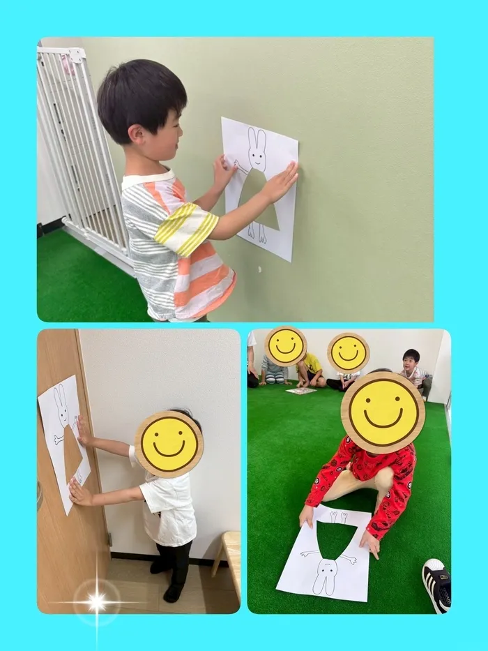 【ABA個別療育・就学前支援】BEAR KIDS （ベアキッズ）東成2号店/切り抜き絵🎨🖌️