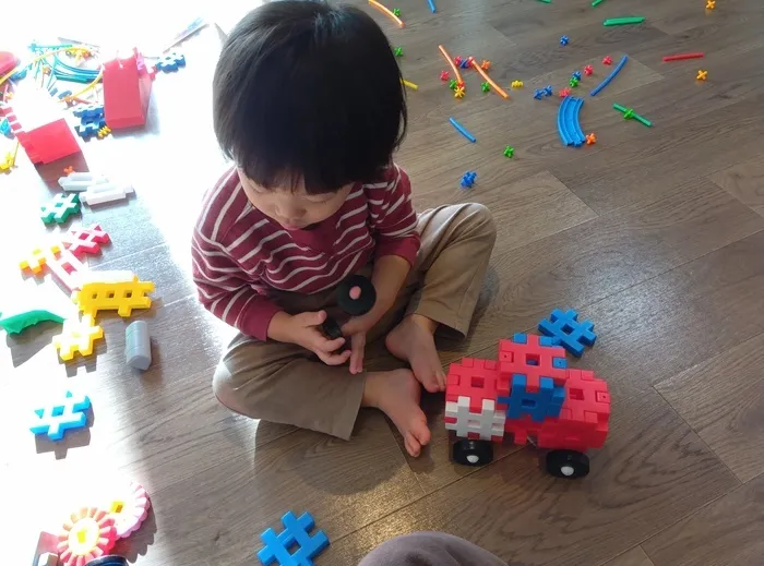 イーライフジュニア・フレンズ/自由遊びの様子～ニューブロック編～