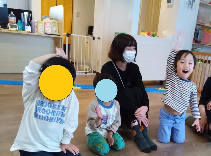 イーライフジュニア・フレンズ/集団活動の様子～ビジョントレーニング編～