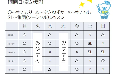 【土日開所！無料体験受付中☆駅徒歩5分☆近隣にコインパーキング有り】コペルプラス千里中央教室/8/10(日)現在の空き状況