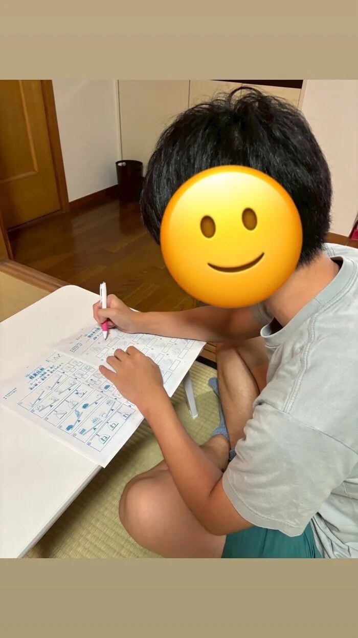 SSTに取り組む生徒さん