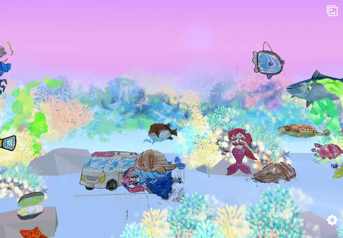 ＜7月新規OPEN＞LITALICOジュニア有松教室/自分の魚が泳いでる！LITALICO水族館