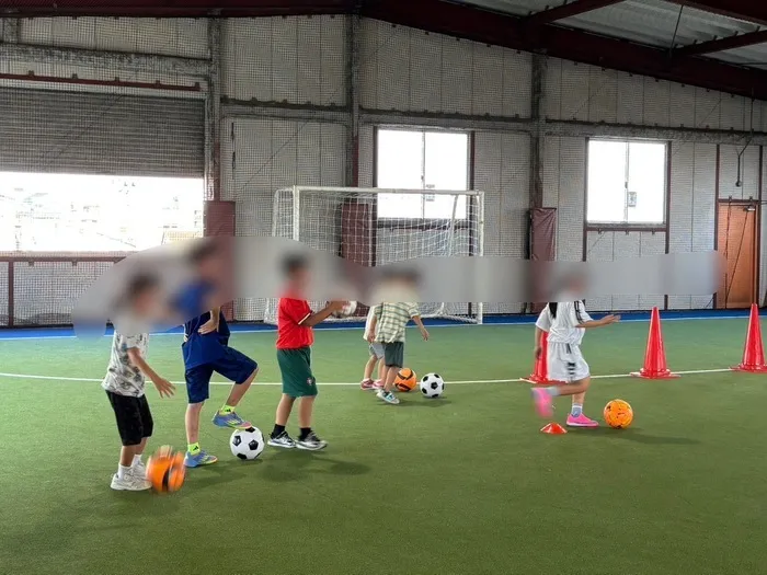 こどもサポート教室ハニカム/サッカーの様子⚽️