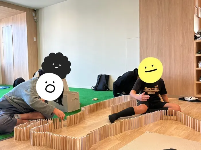 こどもサポート教室ハニカム/ドミノ倒し