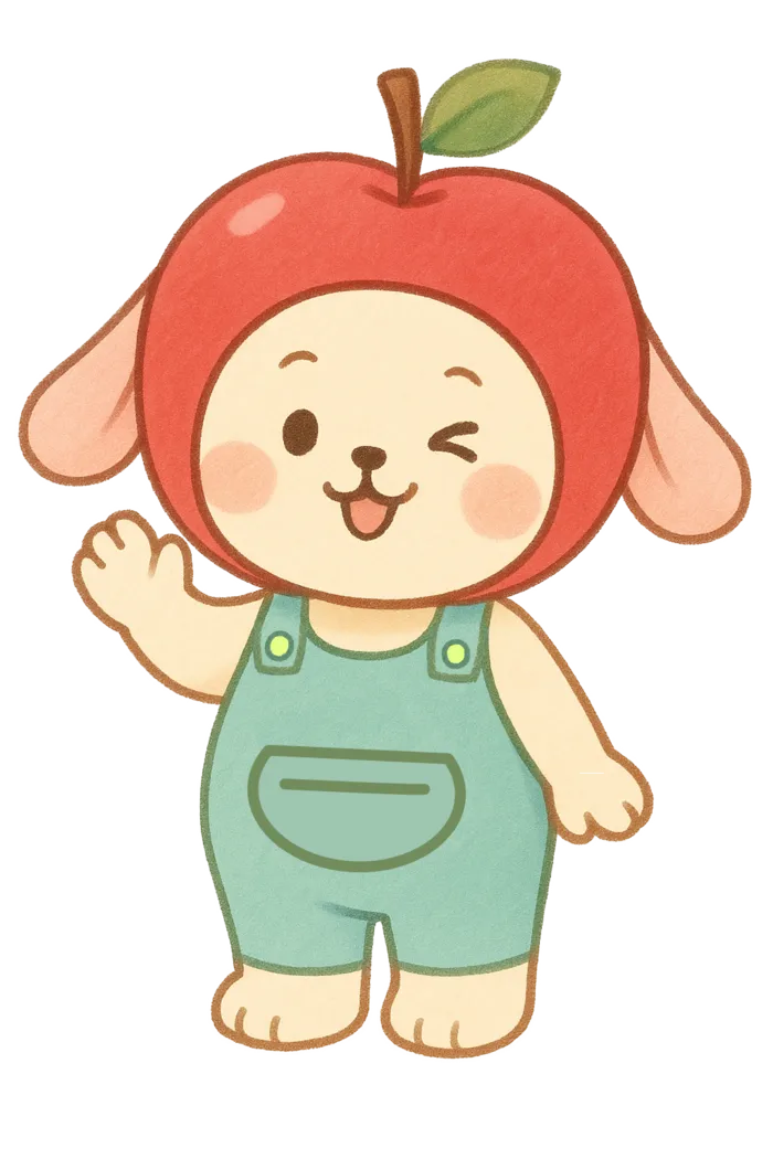 子ども発達支援ぽむぽむ【2025年4月～新規OPEN♪】/🍎【新登場】ぽむぽむのイメージキャラクターができました！