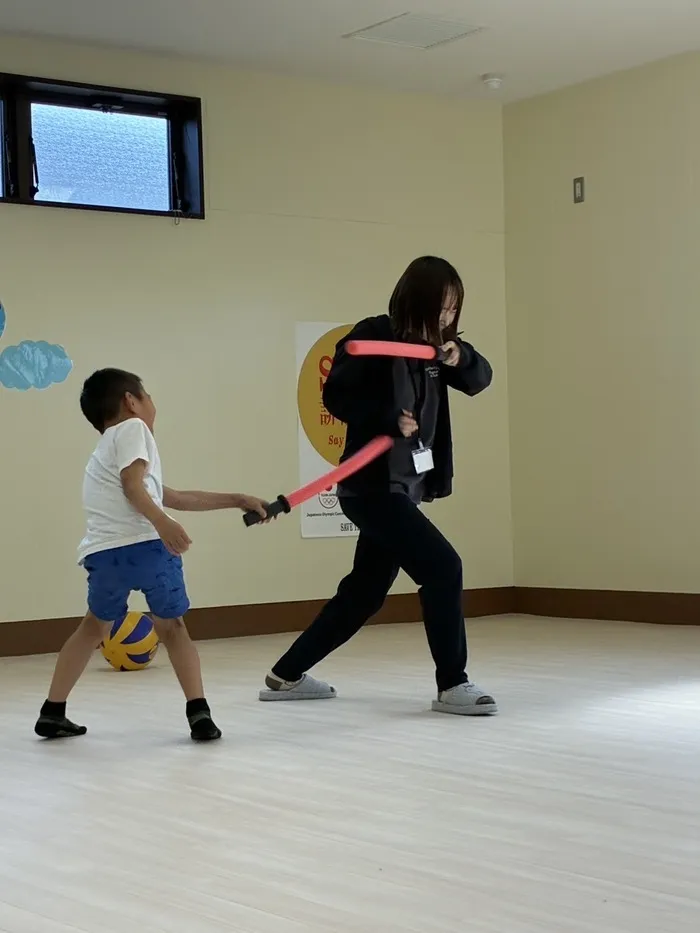 キネサポ大在  ［児童発達支援・放課後等デイサービス］/気配切りをしました！🗡️