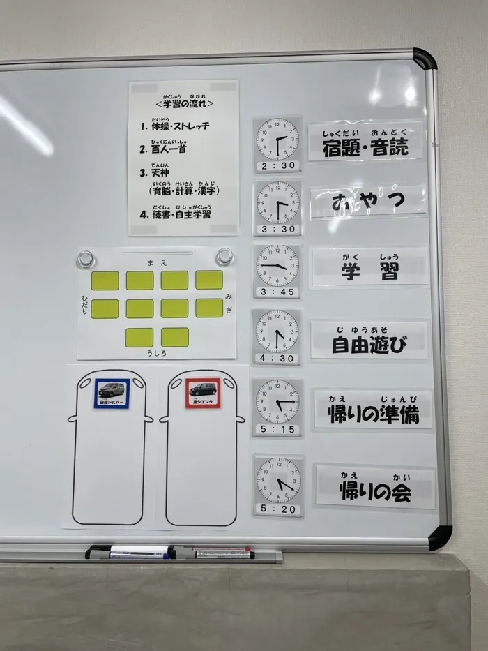 赤れんが　麻生教室/1日の流れ