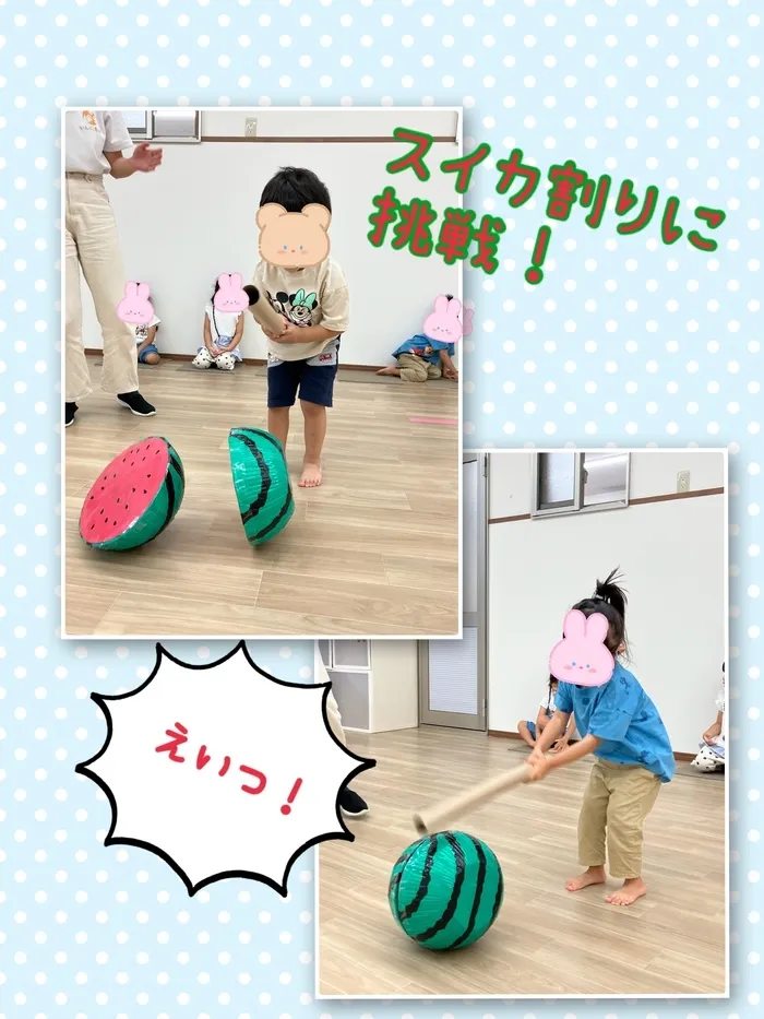 【R7.6月OPEN！】いんくるキッズ茜部教室/夏といえば…第一弾‼