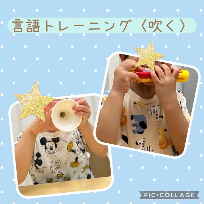 てらぴあぽけっと尼崎阪急塚口駅前第2教室/言語プログラム〈吹く〉